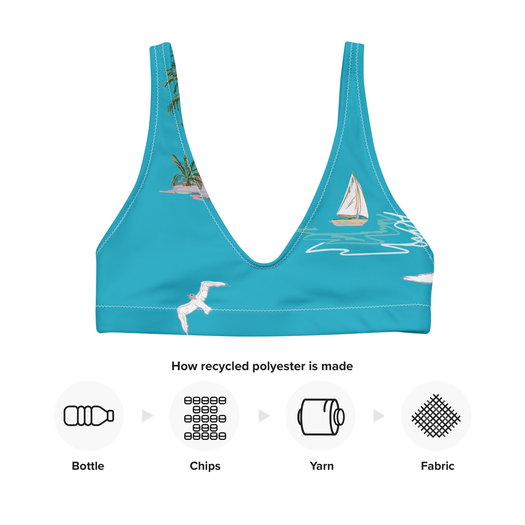 SHE REBEL - By the Shore Sport Bikini Top